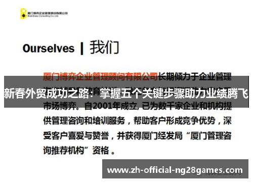 新春外贸成功之路：掌握五个关键步骤助力业绩腾飞