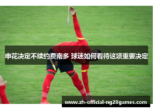 申花决定不续约费南多 球迷如何看待这项重要决定
