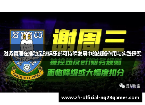 财务管理在推动足球俱乐部可持续发展中的战略作用与实践探索 财务管理在推动足球俱乐部可持续发展中的战略作用与实践探索